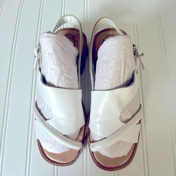 Romano Shoes - Romano ladies sz 6.5 white leather Brazilian